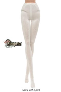Колготы молочные одежда для кукол типа Fashion Royalty 1/4 40 см