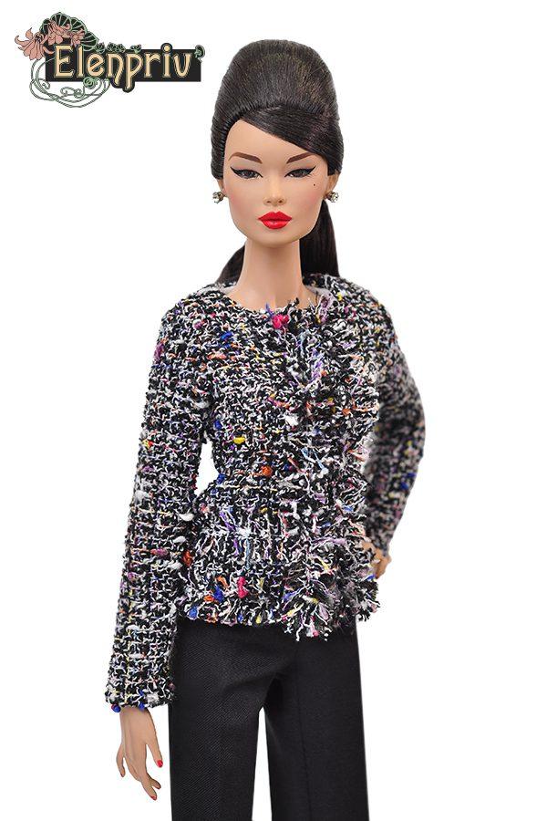 Жакет с бахромой для кукол Fashion Royalty (FR16) 40 см
